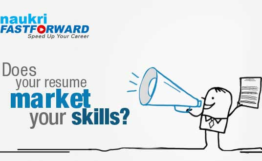 Does your resume market your skills?