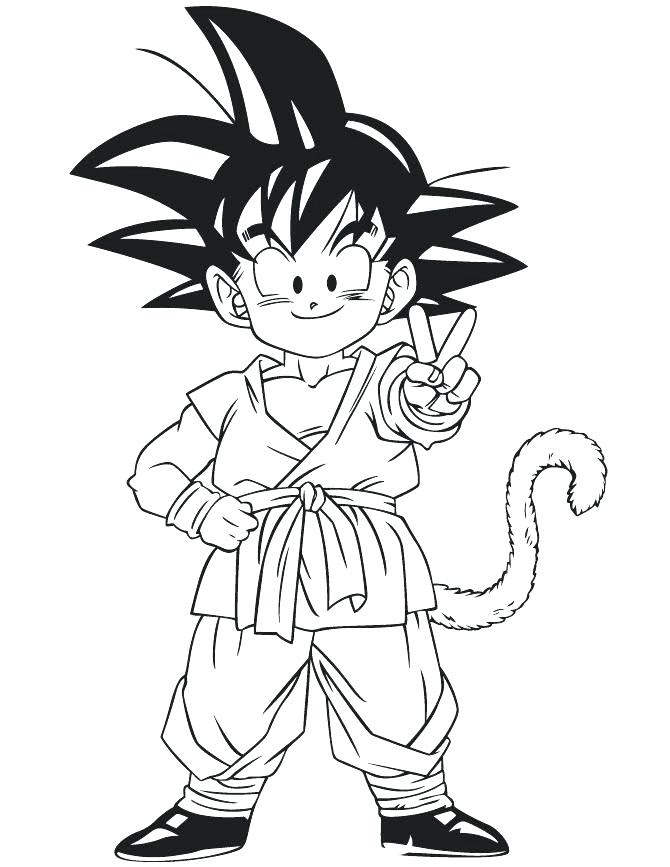 Goku Super Saiyan Drawing | Free download on ClipArtMag