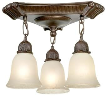 Victorian Hanging Glass 15 3/4" Wide Ceiling Light Fixture ...