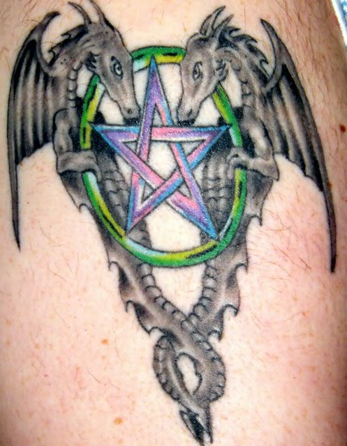 Not my 1st tattoo but my 1st wiccan/pagan tattoo.I took a pencil drawing of 