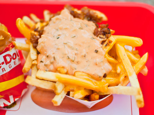 Animal style fries
