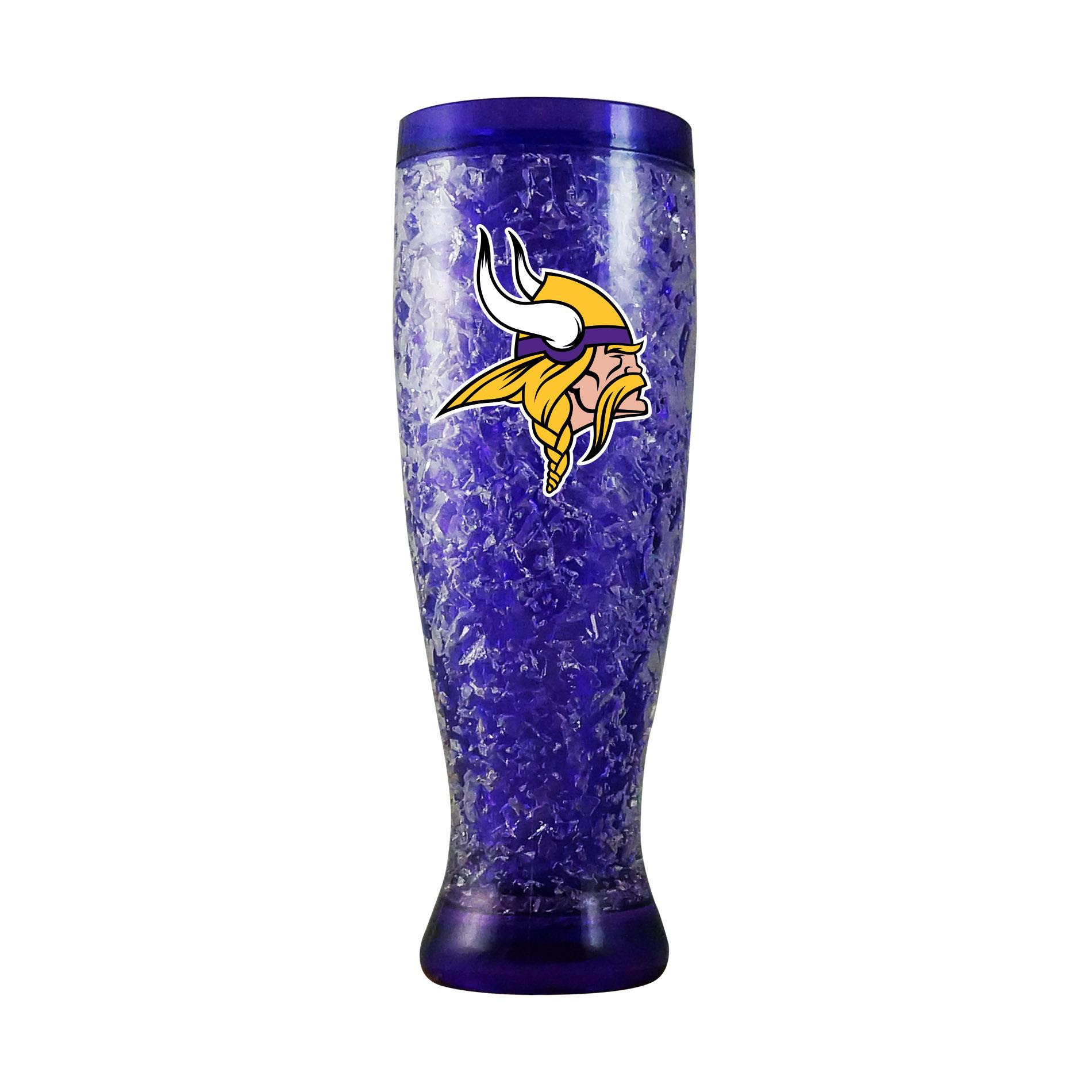 Deals NFL Freezer Pilsner Glass - Minnesota Vikings Offer