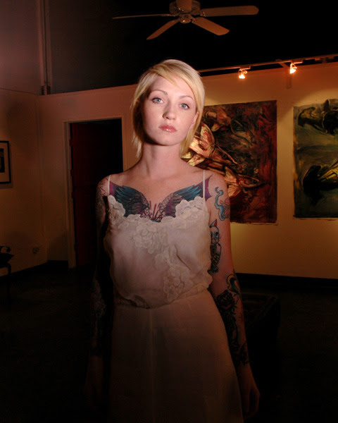 tattoed girl
