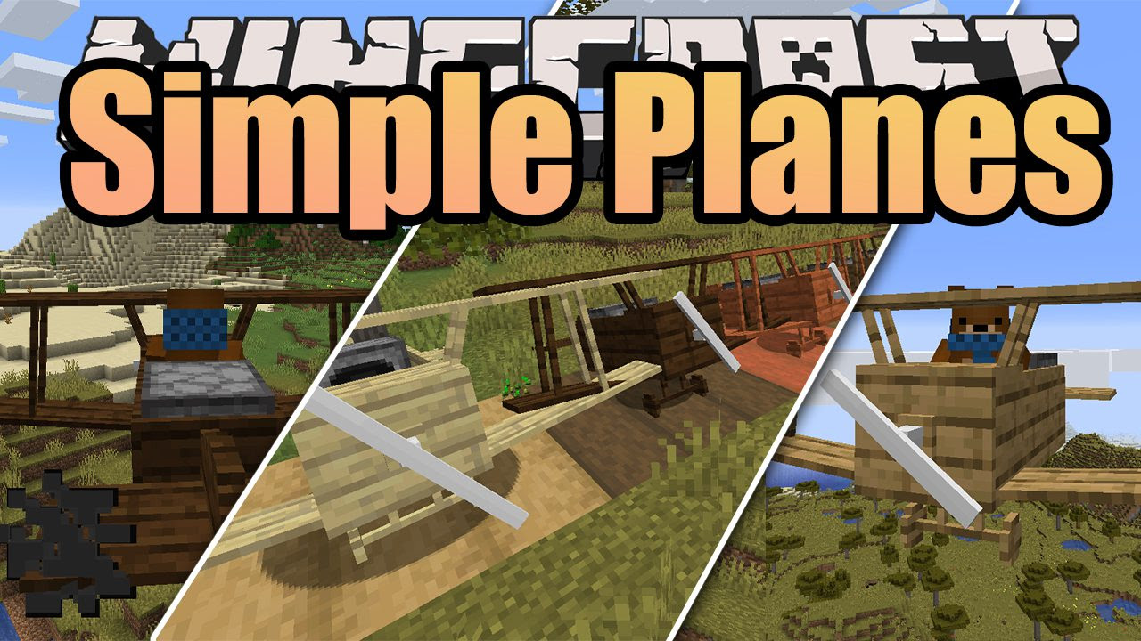 Simple Planes Mod 1 16 5 1 15 2 New Vehicles Flying 9minecraft Net