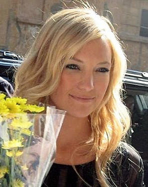 Kate Hudson after her appearance on the David ...