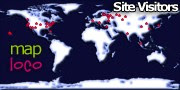 Locations of Site Visitors