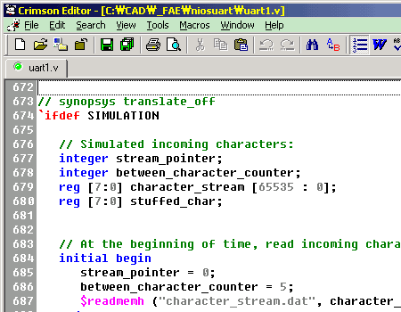 Crimson Editor용 Pld관련 Syntax Highlighting File