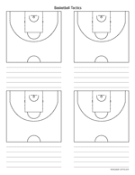 Printable basketball papers free to download