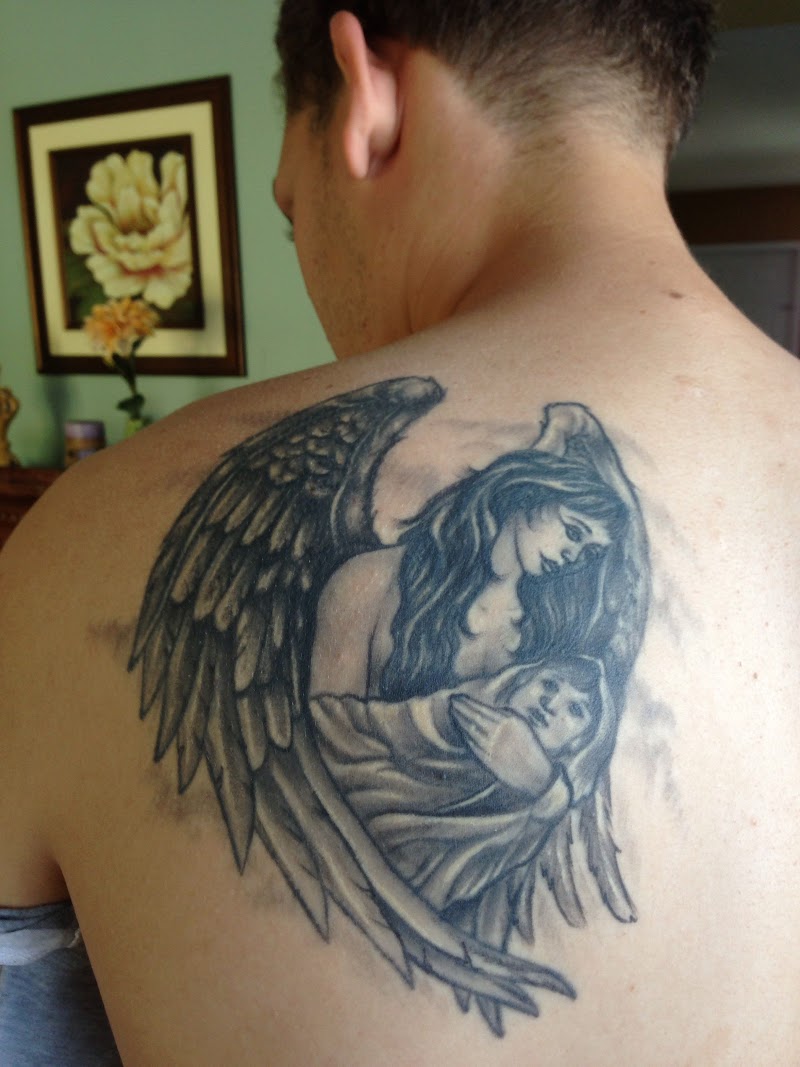 Terpopuler 21+ Mother Angel Tattoos