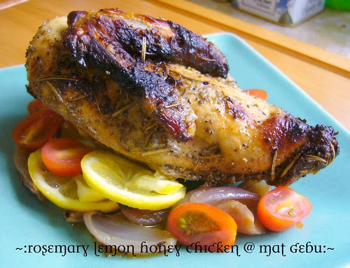 rosemary lemon honey chicken