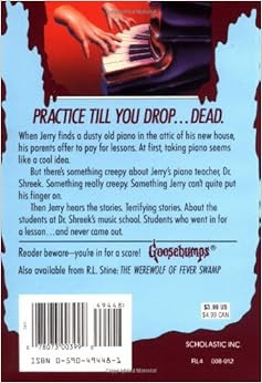 Piano Lessons Can Be Murder (Goosebumps #13): R. L. Stine ...