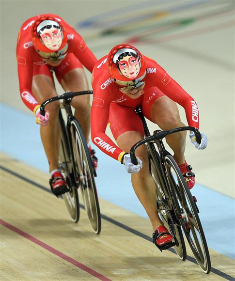 China win track gold in women's team sprint - China.org.cn