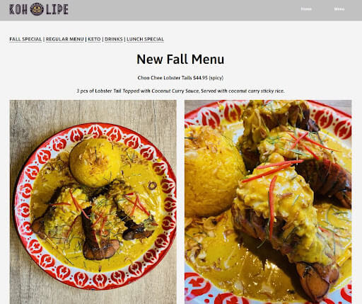 keto thai food toronto