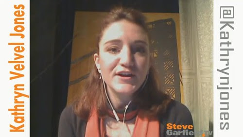 Kathryn Jones on SteveGarfield.tv