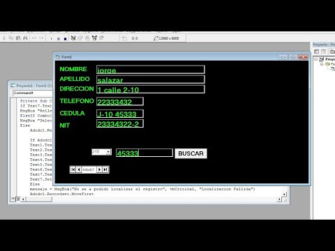 PROGRAMAR BOTON DE BUSCAR EN VISUAL BASIC 6.0