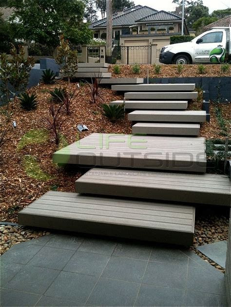 floating concrete stairs google search