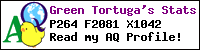 Letterboxing Stats for Green Tortuga