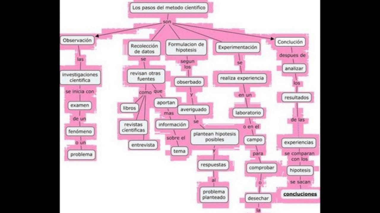 Pasos del metodo cientifico YouTube