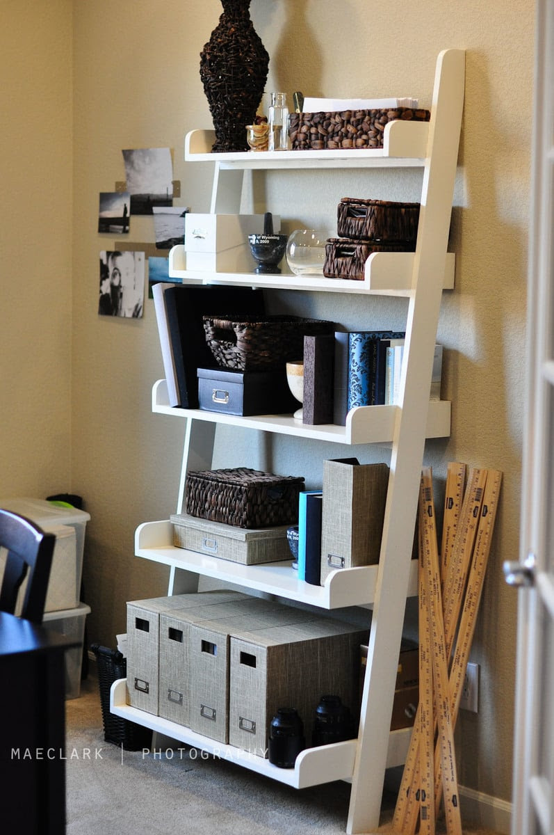 Leaning Shelf Woodworking Plans, Home…