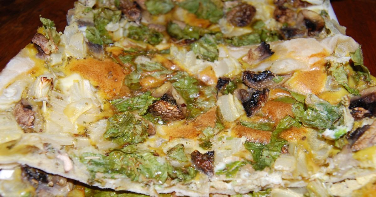 Slany Kolac Z Listkoveho Cesta So Sampinonmi Recept