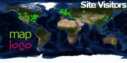 Locations of Site Visitors