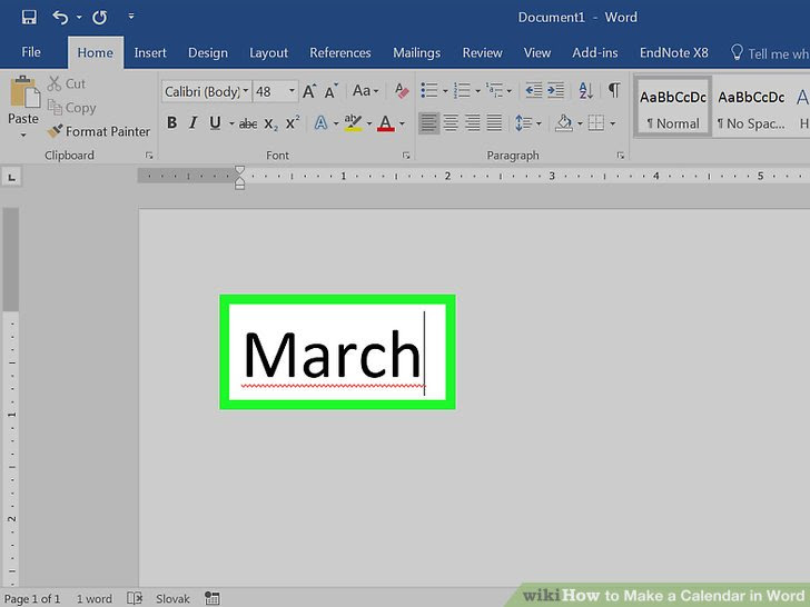 Make a Calendar in Word Step 8 Version 2.jpg