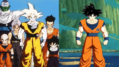 Goku transformation comparaison | Dragon Ball FighterZ ...