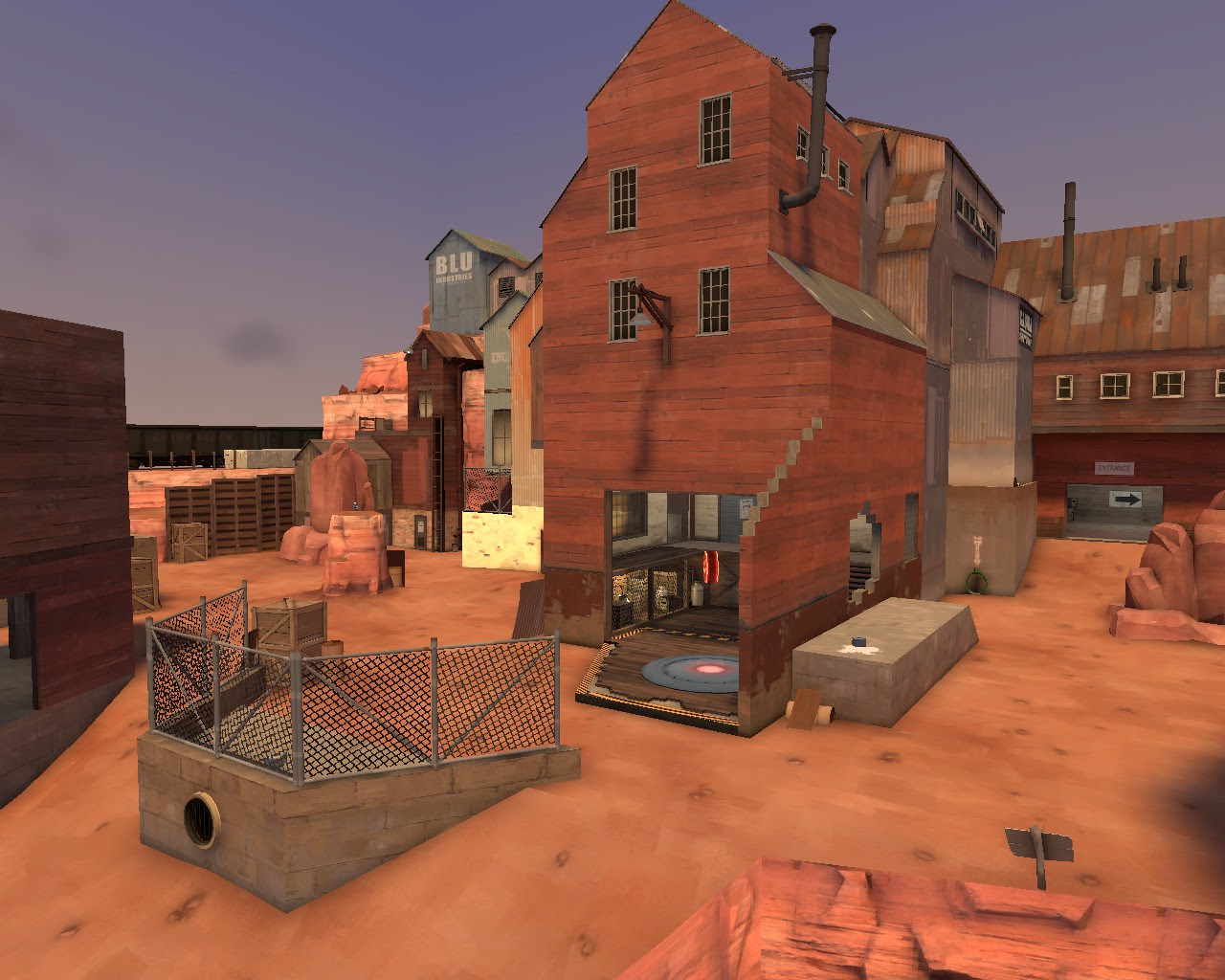 Team Fortress 2 Custom Map: Cp_heatwave  Minecraft Server 