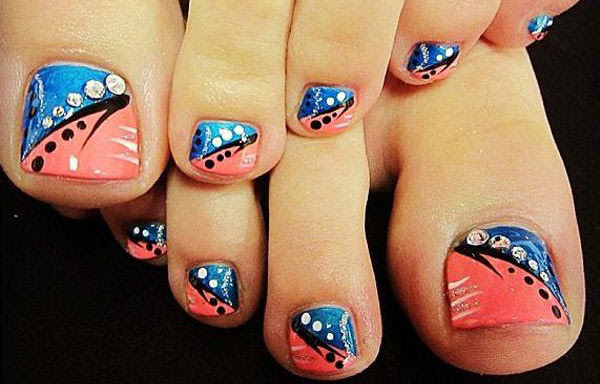 Diseños para uñas de los pies con FOTOS - UñasDecoradas CLUB