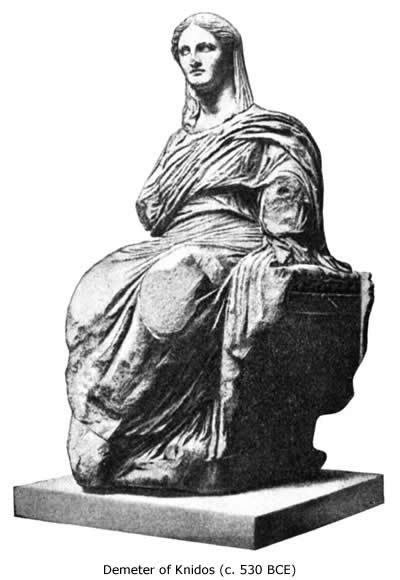 Greek Mythology ギリシャ神話 Demetra 豊饒の女神 12神 Natural Yasmeen