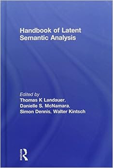 Handbook Of Latent Semantic Analysis University Of