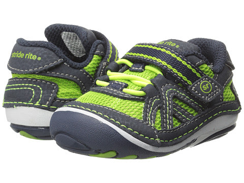 Stride Rite SRT SM Damien (InfantToddler) GreenNavy - Zappos ...