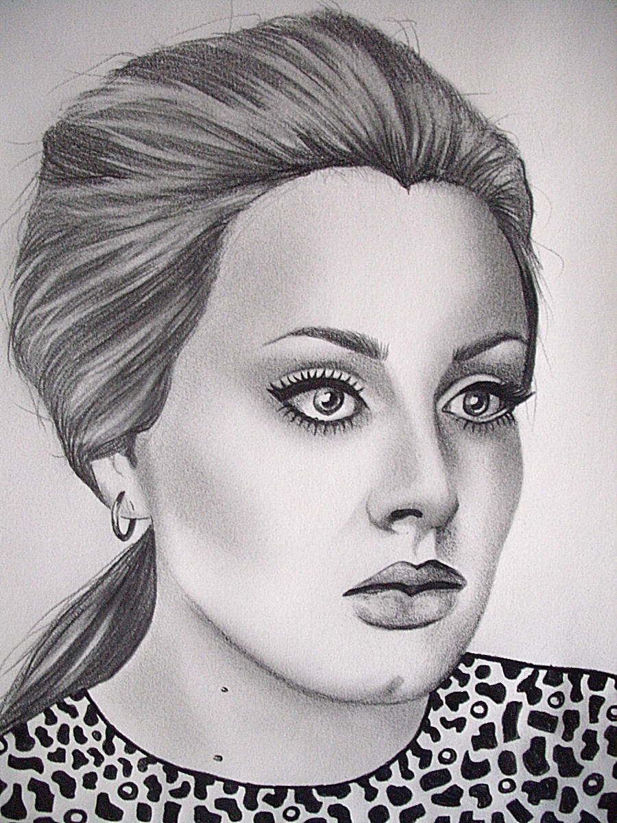 how to draw : adele