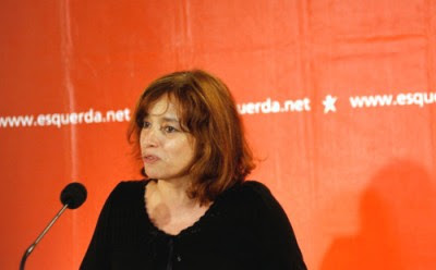 Cecília Honório: preocupação do Bloco. Foto de Paulete Matos