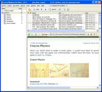 Local Website Archive Screenshot
