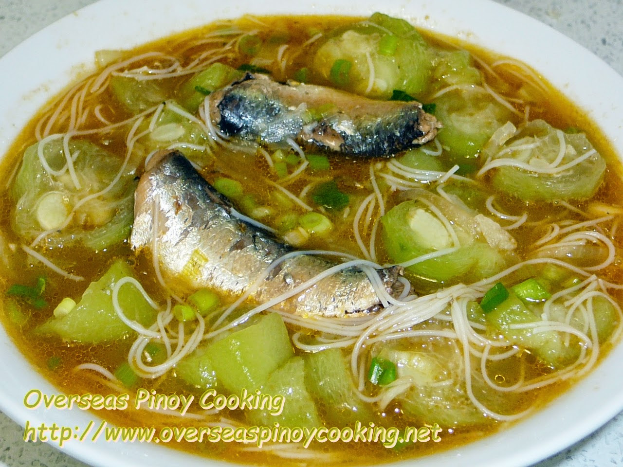 Patola at Sardinas with Misua