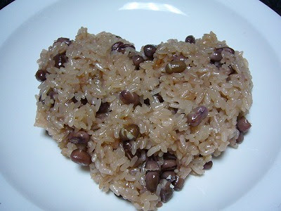 赤飯でバレンタインデー ぽぽろぐ