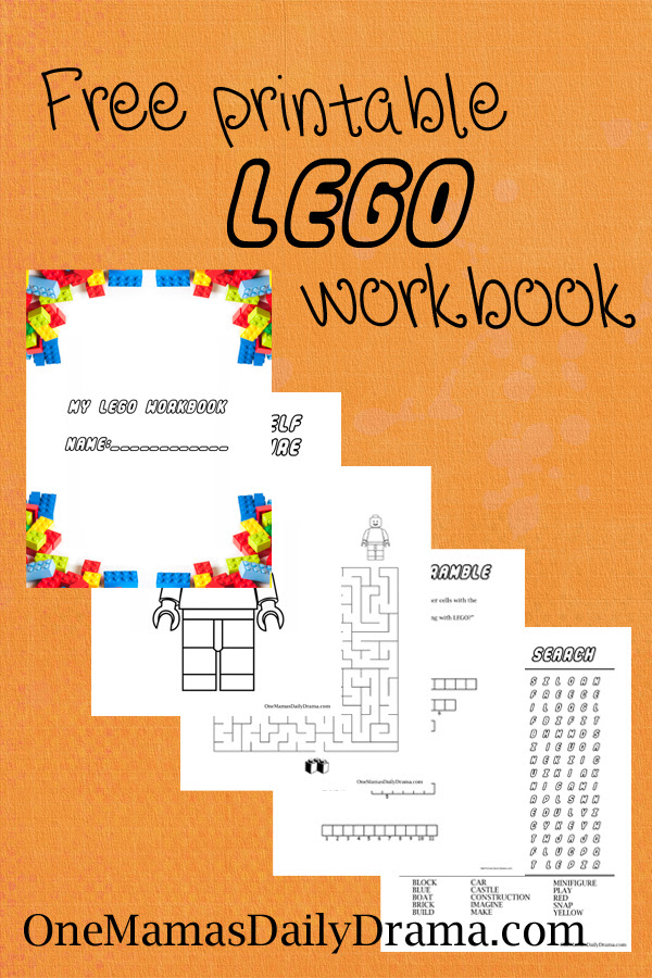 FREE Printable Lego Workbook | Free Homeschool Deals