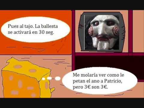 Saw El juego macabro con Bob Esponja y Patricio Estrella ...