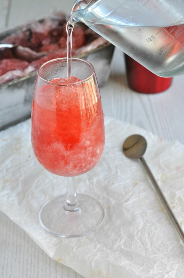Christmas Cranberry Vodka Slush - Christmas Cocktails