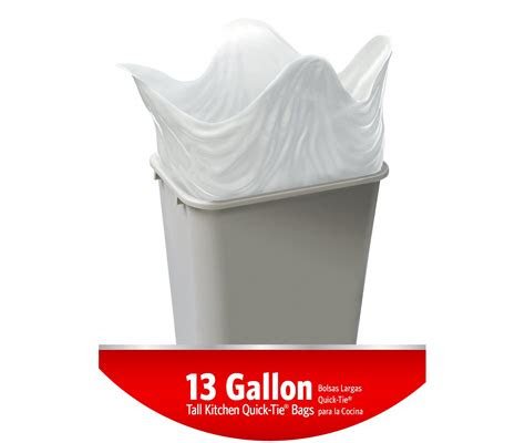 amazoncom glad tall quick tie kitchen trash bags