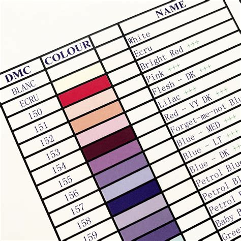You can download it as a pdf or, by clicking on a color, purchase bags of 200 drills of the desired color in round or square shape. free printable dmc color chart for diamond painting printable templates