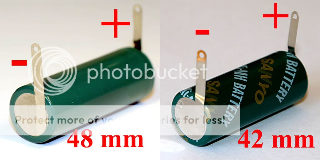 Cheaper NiCd battery, available in our store, is compatible with the 