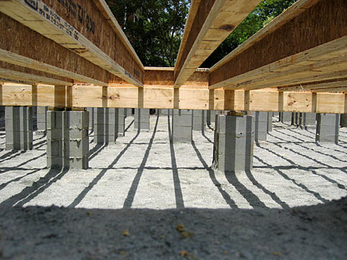 Building a foundation for house