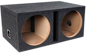 Atrend 12dqv (Pro Series) 12-Inch Dual Vented Car Subwoofer Enclosure