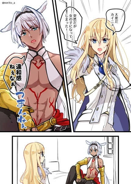 キリシュタリア様とカイニスくんちゃんを性転換してみた Pixiv年鑑 B
