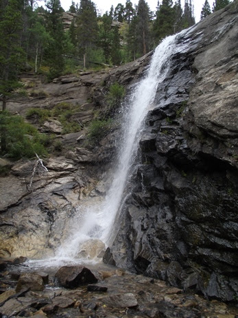 Hike To Bridal Veil Falls In Rocky Mountain National Park