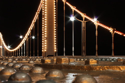 Chelsea Bridge by Night