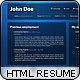Professional Online Resume/CV - ThemeForest Item for Sale
