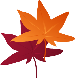 秋の紅葉 もみじのイラスト 無料イラスト フリー素材